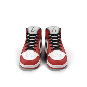 Airstride Air Retro 1 Red And Black
