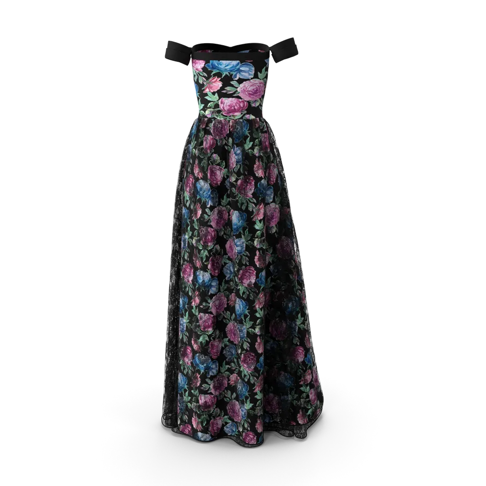 Black Women's Gown 3