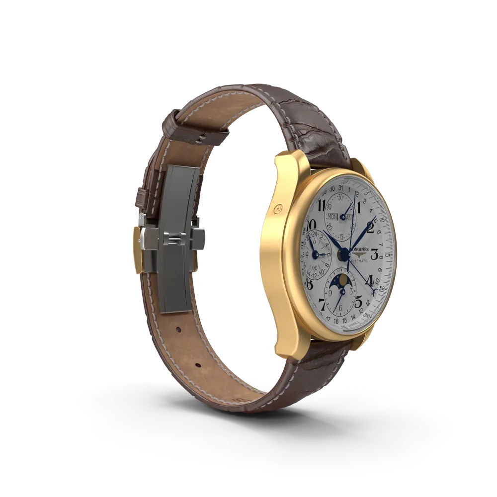 Brown Leather Belt Watch 3