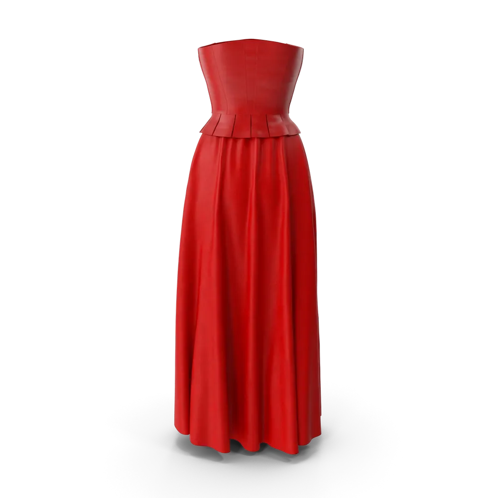 Corset Leather With Skirt 3