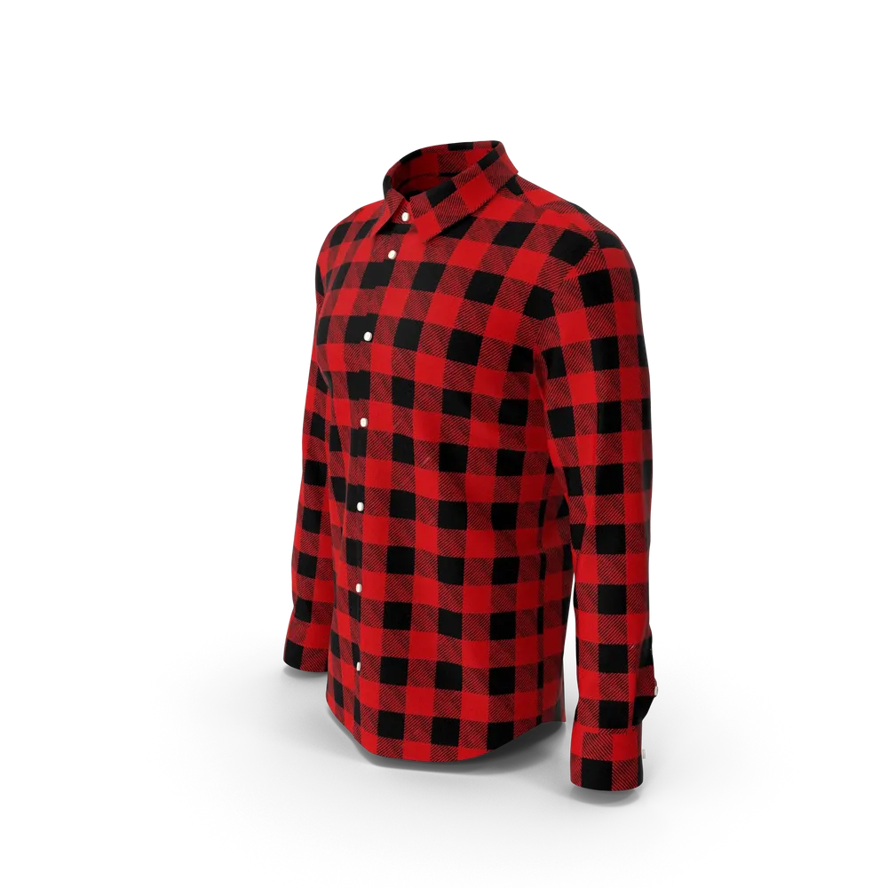 Man Plaid Shirt 2