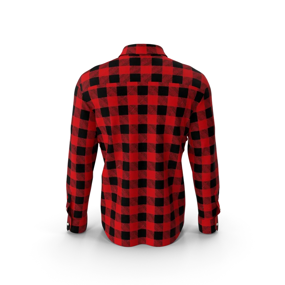 Man Plaid Shirt 3